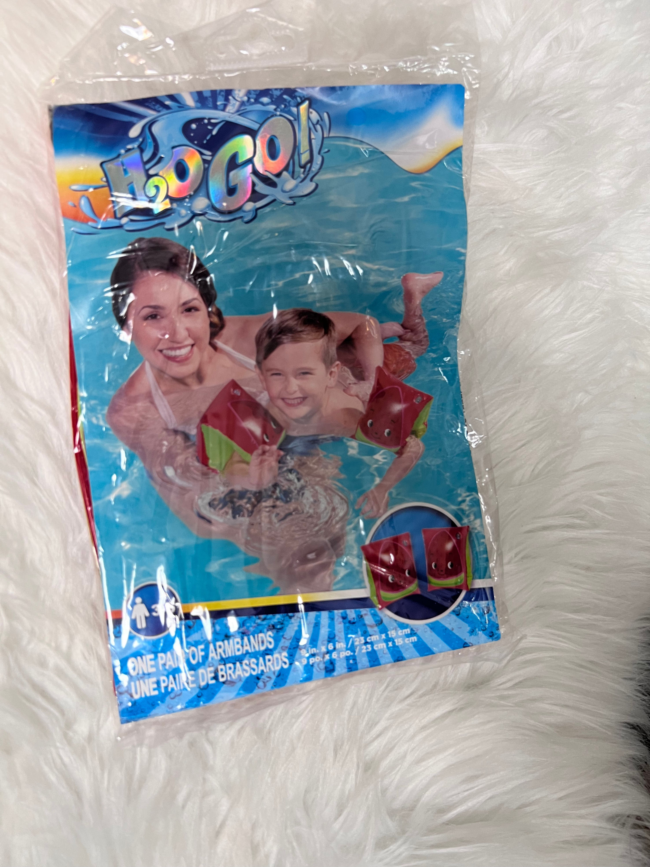H2O Go! New in package water wings ~ Age 3-6