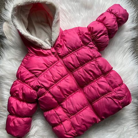 Old Navy Puffy Coat • 12-18m