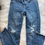Thumbnail: Old Navy Ballerina Jeggings Distressed • 8