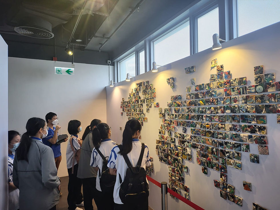 賽馬會氣候變化博物館「海洋藝術中途島」專題展覽參觀 (43)