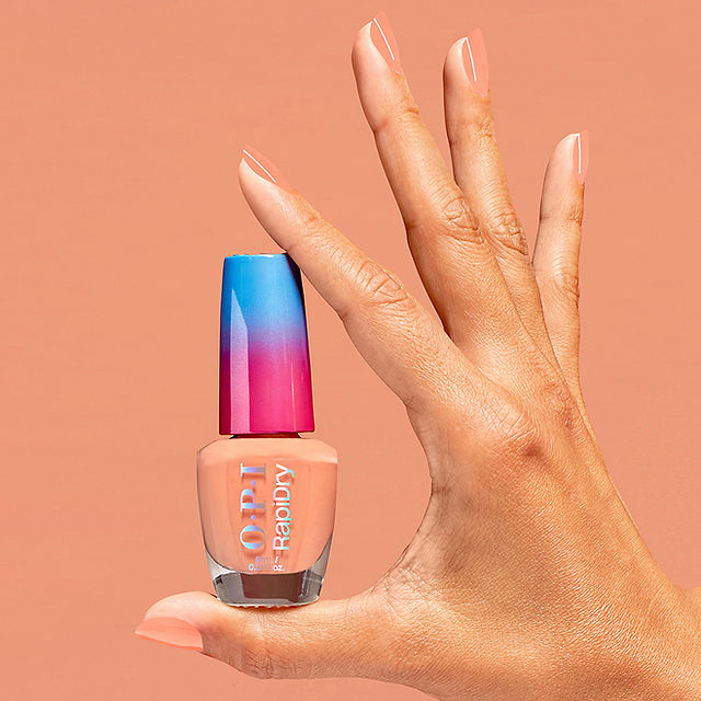 OPI Rapidry ātri žūstošās nagu lakas peach tonis