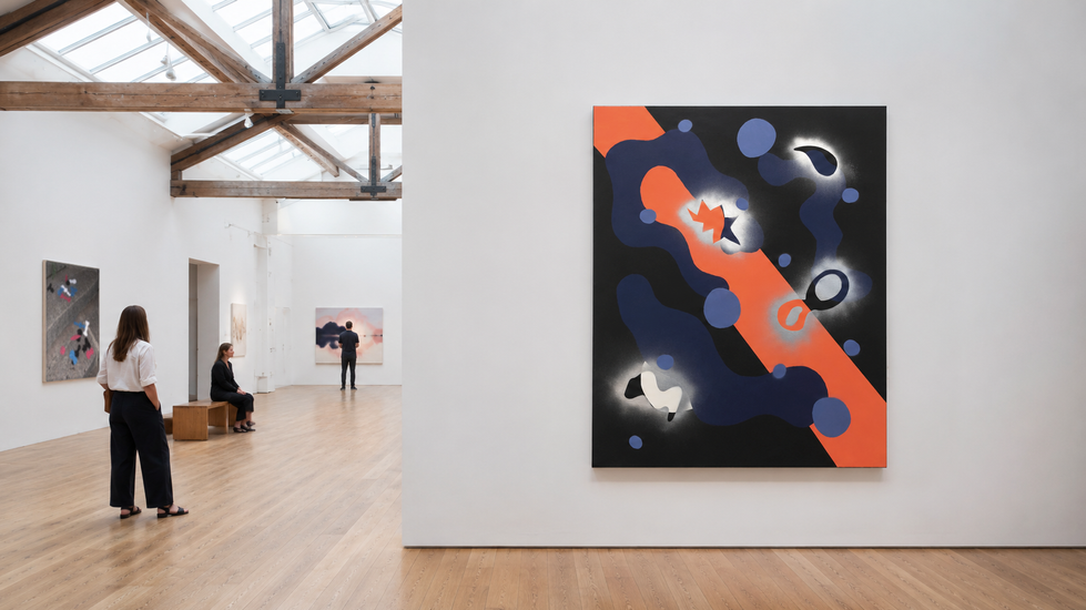 My Year, Painting, 2018, peinture acrylique sur toile, art abstrait, par Valentine Carré
