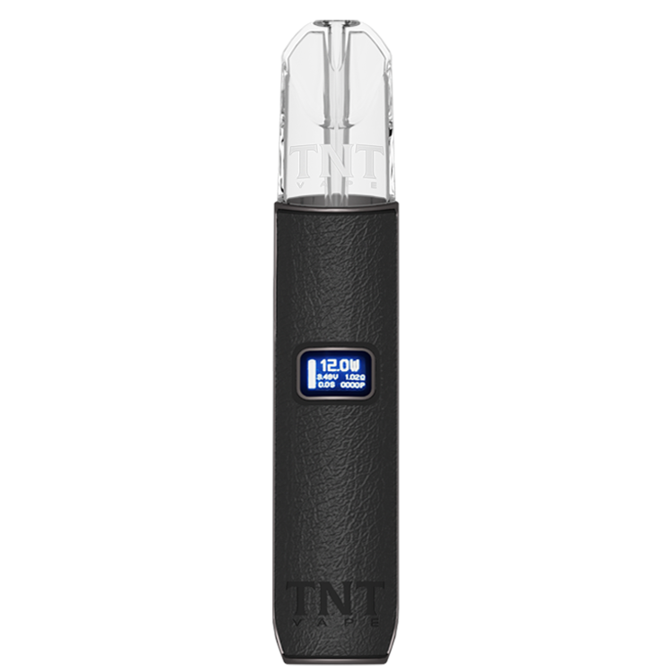 縮圖：TNT皮革系列主機 三檔調節煙桿 12W 強輸出 通用一代煙彈-VAPEORBIT蒸汽幻境