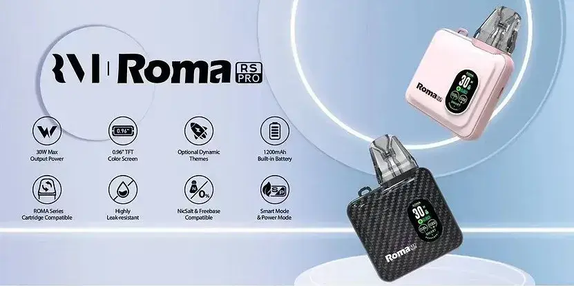 縮圖：羅馬ROMA RS PRO注油款主機(通用羅馬 、小蠻牛)方塊形換彈式主機-VAPEORBIT蒸汽幻境
