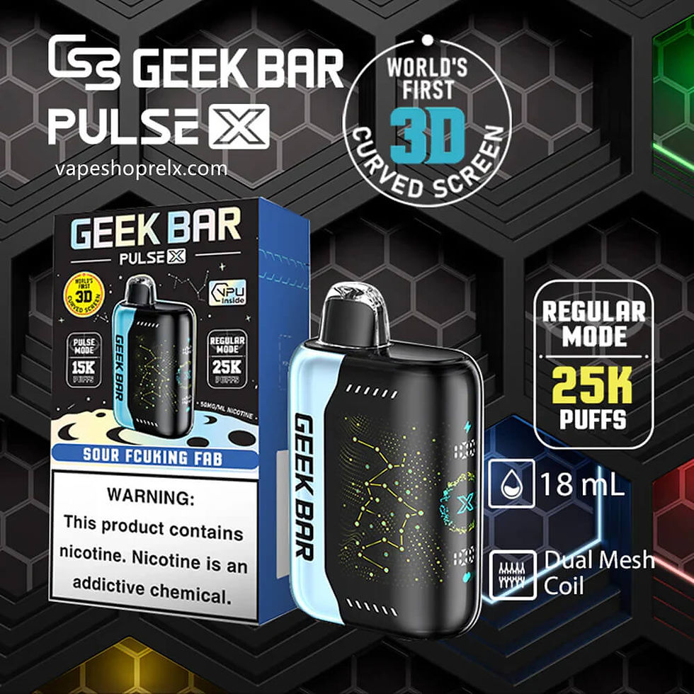 縮圖：【GEEK BAR Pulse X拋棄式電子煙】一次性25000口超大容量pulls星空拋棄式-VAPEORBIT蒸汽幻境