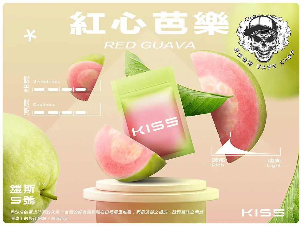 縮圖：【KISS煙彈】 鎧斯五號煙彈 一代霧化彈-VAPEORBIT蒸汽幻境