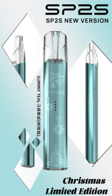 縮圖：sp2s聖誕限定款鈦金屬主機・節日限定設計・一代菸彈通用-VAPEORBIT蒸汽幻境