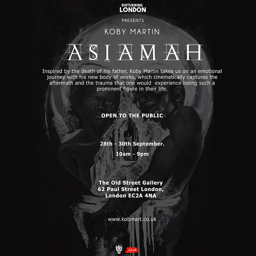 Old Street Gallery presents Cancer Research UK feature by Koby Martin "ASIAMAH" (1)