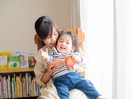 子どもと家族の写真（東京都足立区）