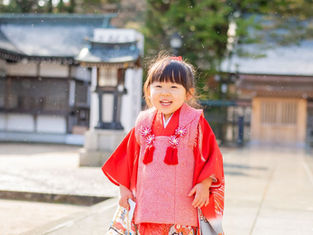 七五三の写真（広島県廿日市市）