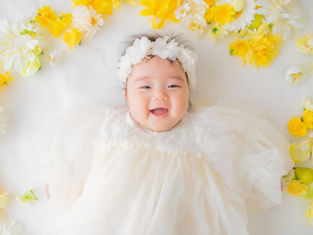 百日祝い・お食い初めの写真（広島県福山市）
