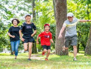 子どもと家族の写真（京都市上京区）