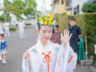 子どもと家族の写真（静岡県焼津市）