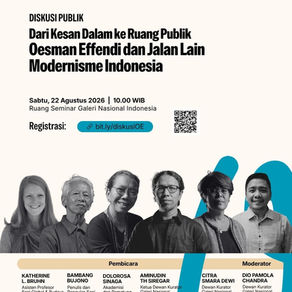 Diskusi Publik: Dari Kesan Dalam ke Ruang Publik: Oesman Effendi dan Jalan Lain Modernisme Indonesia