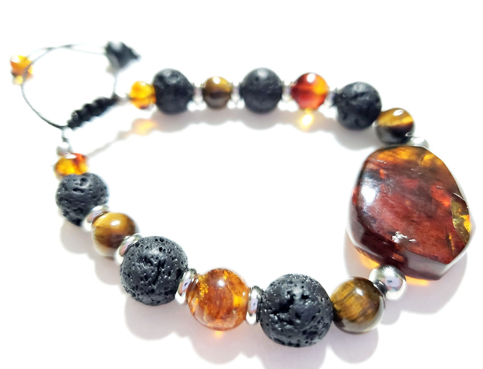 Thumbnail: Handmade unisex bracelet promoting Courage!