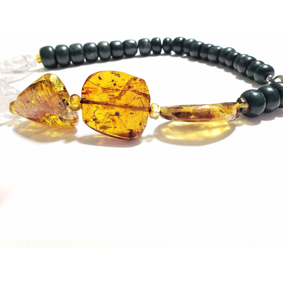 Thumbnail: Stylish Chunky Natural Healing Necklace