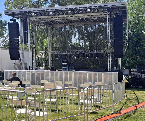 Concert Barricade Rental in Livonia, Michigan