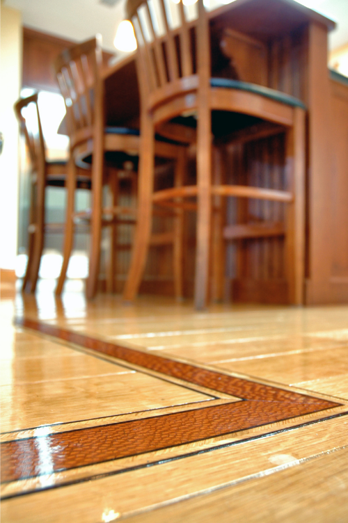 Custom Floor Inlays in Westland, MI