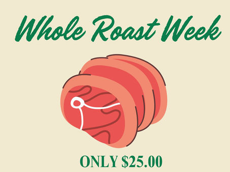 Roast for Lunch Special