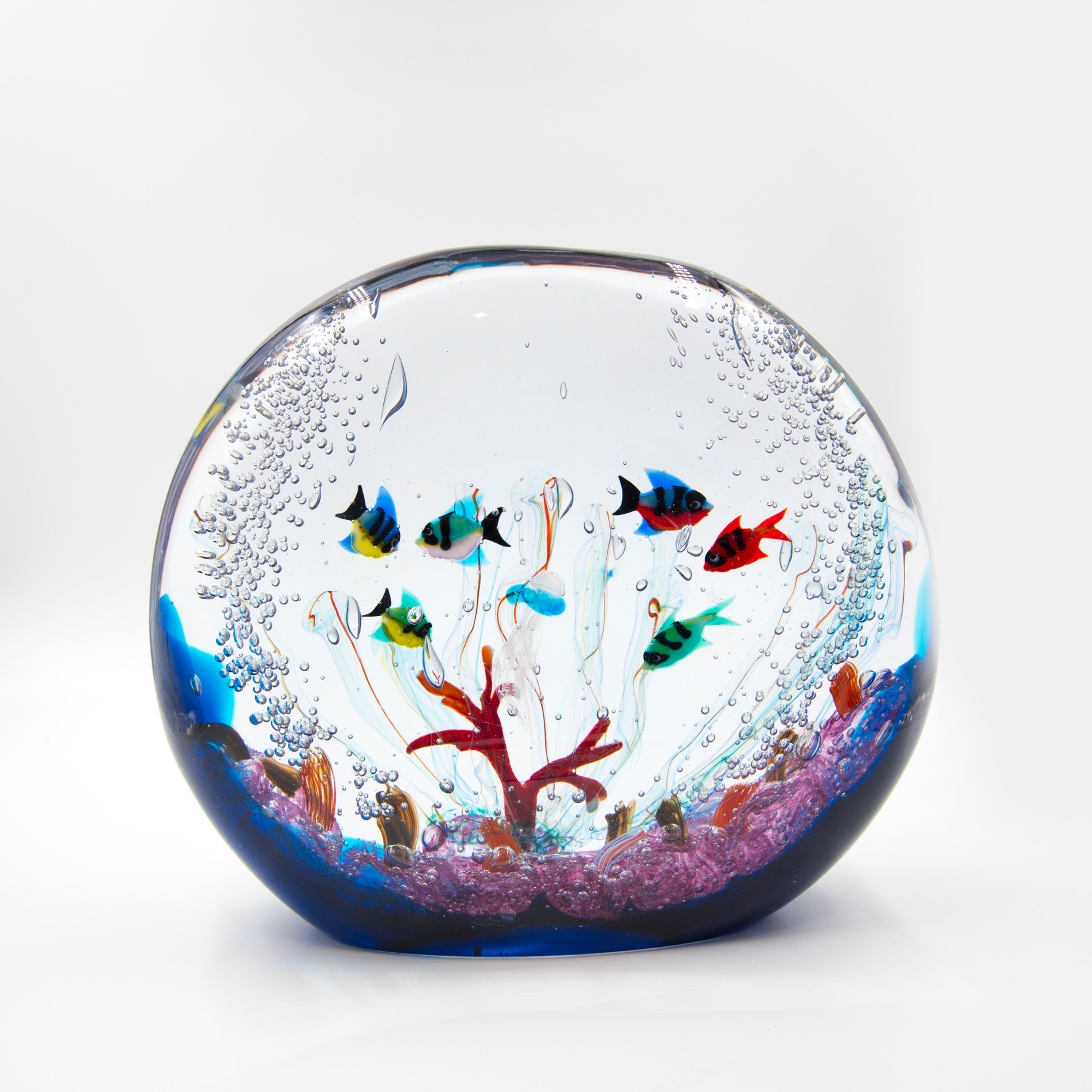 Decorative Murano Glass Fish Tank