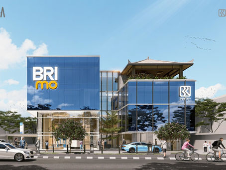 Fasad BRI Kuta: Geometri Sederhana, Identitas Kuat dalam Lanskap Tropis