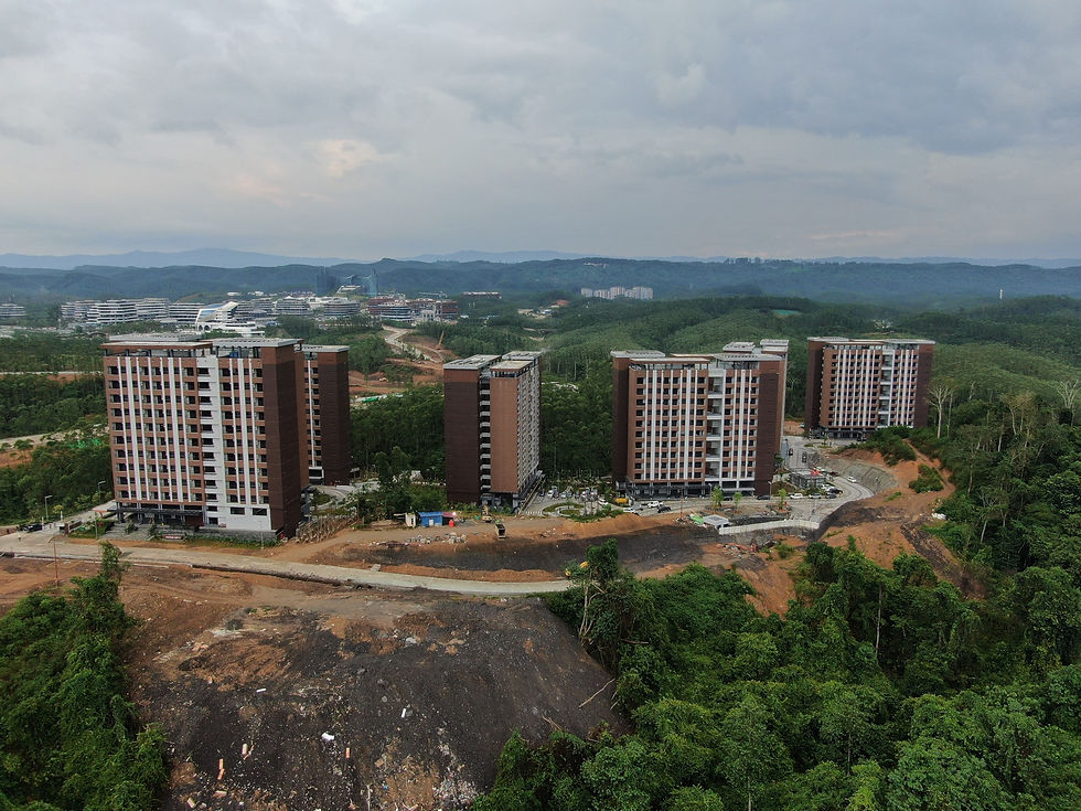 Arsitektur Hunian di IKN: Pendekatan Fasad Modern Tropis pada Rusun ASN 3