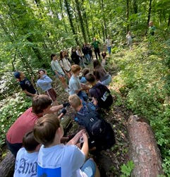 Den Wald mit vielen Augen sehen: Erster Waldtag am Heinitz-Gymnasium Rüdersdorf