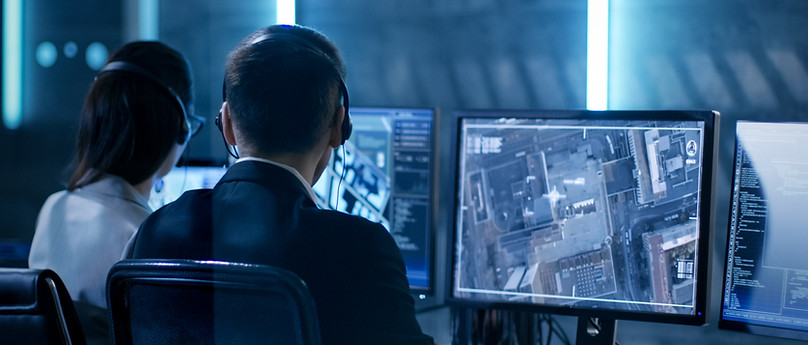 Monitoring Room - Maverick Private Investigators Inc. - Surveillance