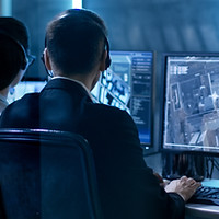 CCTV Monitoring Room