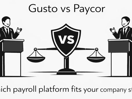 Gusto vs Paycor: Which payroll platform fits your company stage?