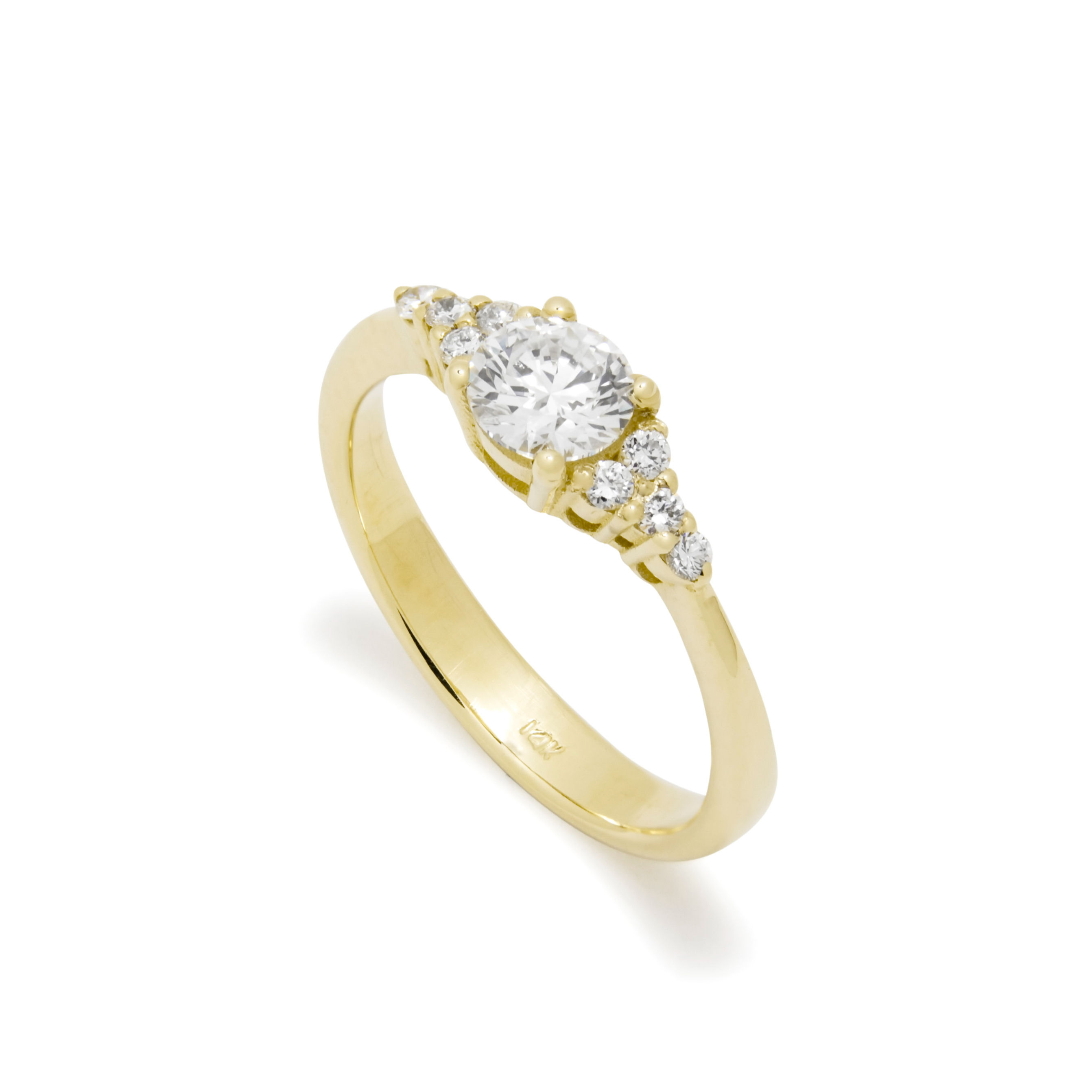 טבעת אירוסין יהלומים