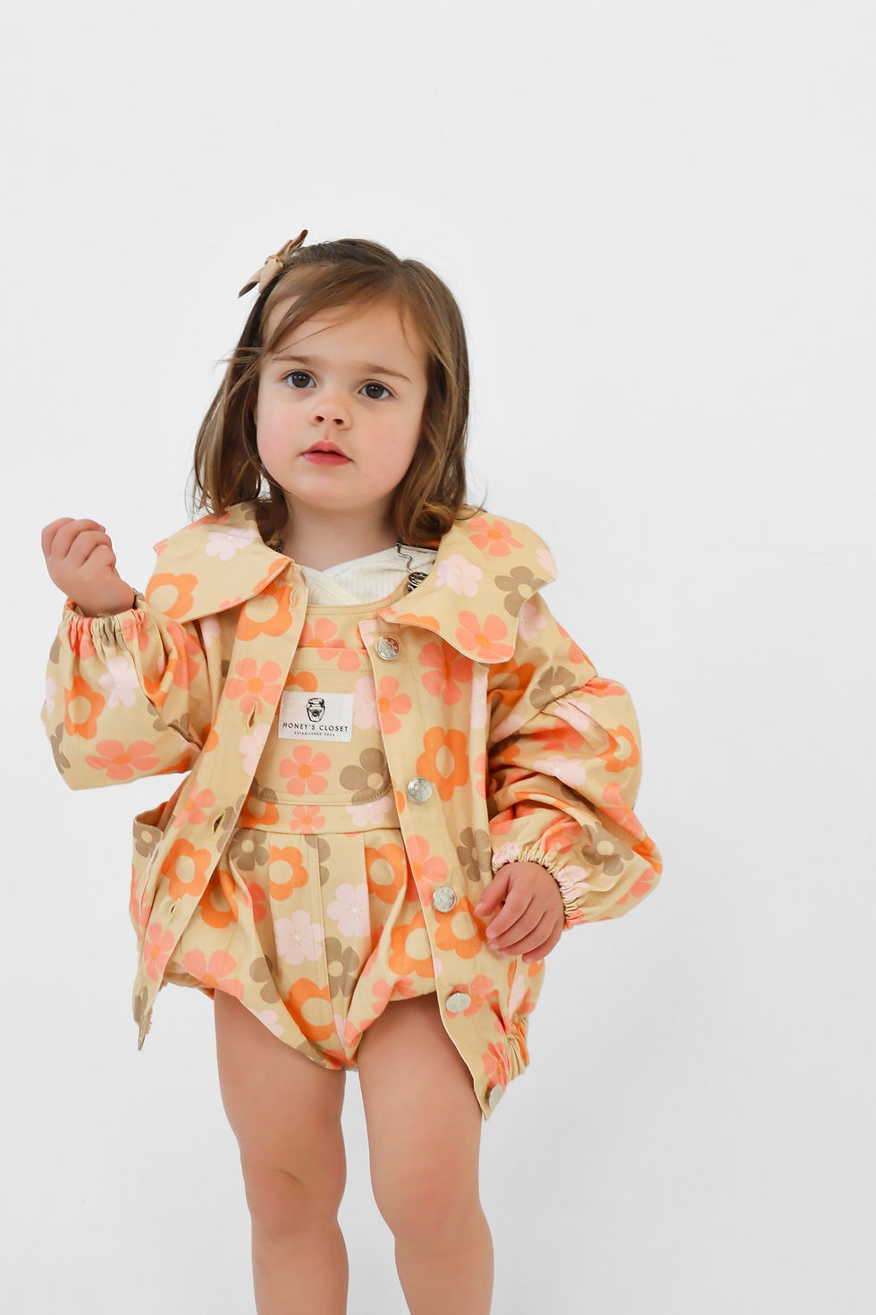 Thumbnail: Autumn Beige floral Bloomers (no returns)