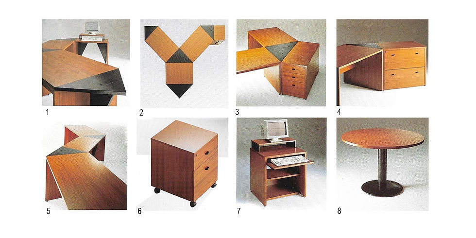 BUREAU TRIAD. DÉTAILS