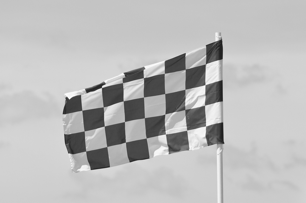 Checkered Flag Waving