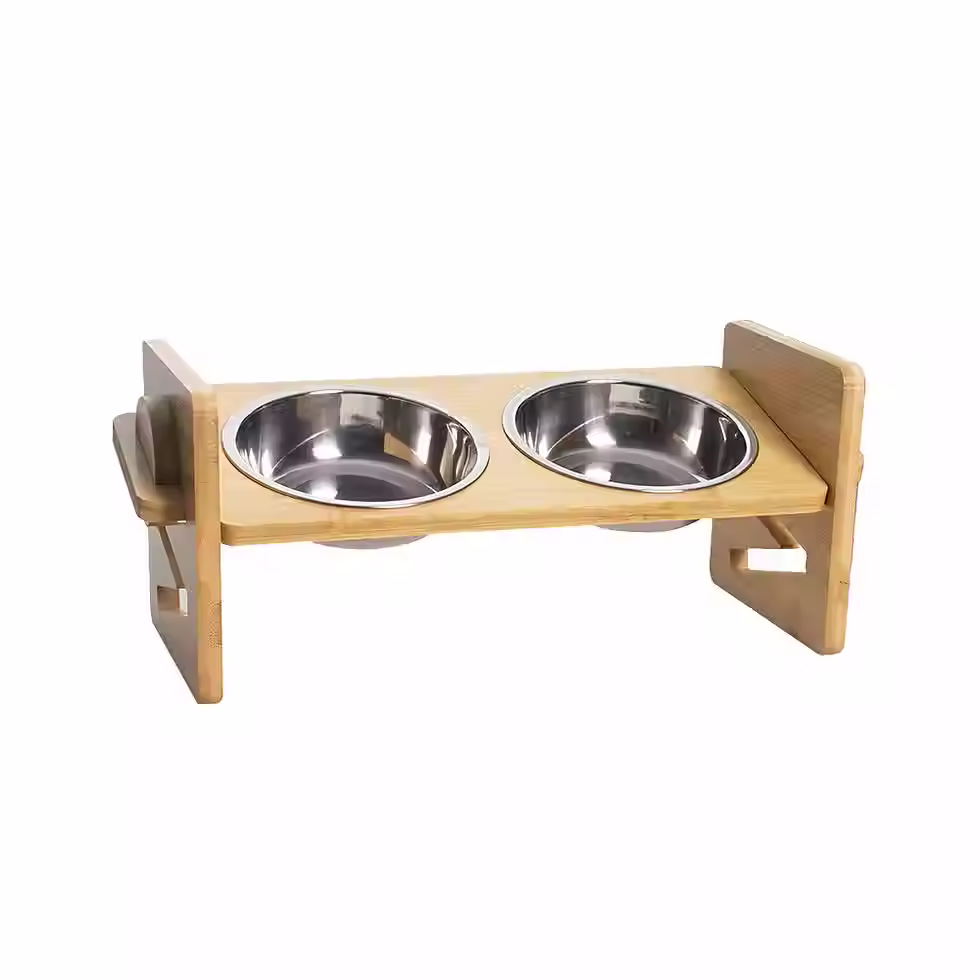 Plato para perro elevado