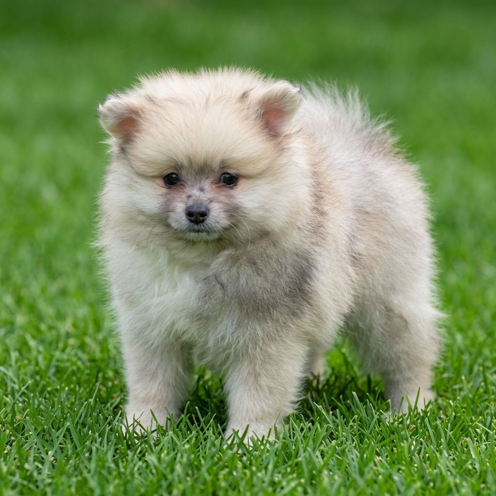 Precioso Pomerania Macho con Registro CPRG