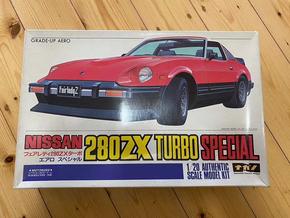 Thumbnail: 280zx 1/20 Nagano scale model kit car