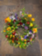 Farverig høj rundpyntet - HK2