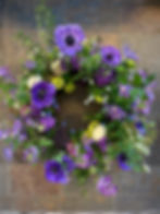 Høj rundpyntet krans - HK1