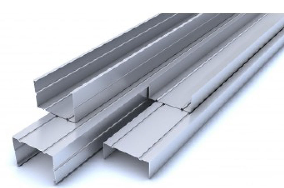 ภาพขนาดย่อ: โครงผนังเบาตัวยู