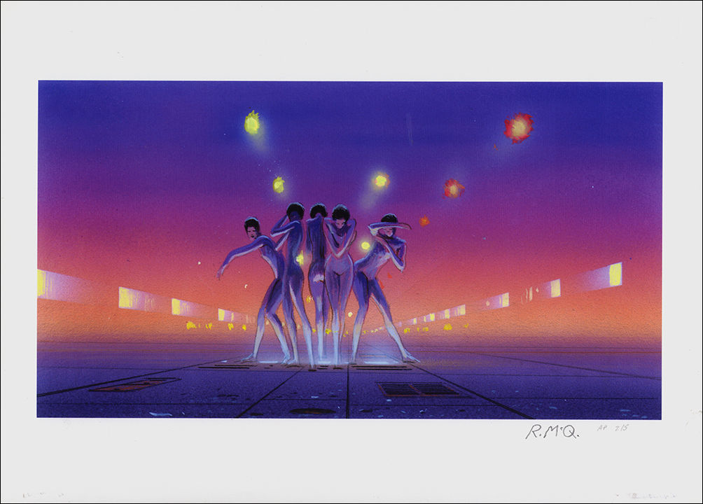 Signed Art Print - The Rose Ballet Production Art (02)