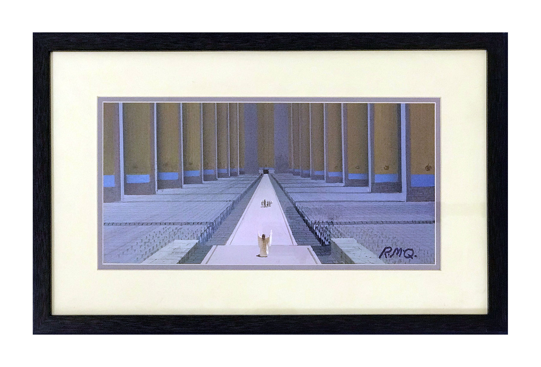 Signed Star Wars Throne Room Framed 3