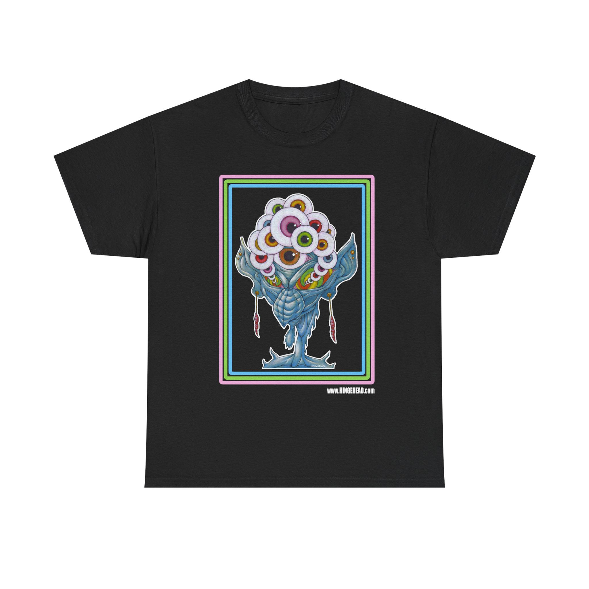 Alien Hairdo with Retro Border