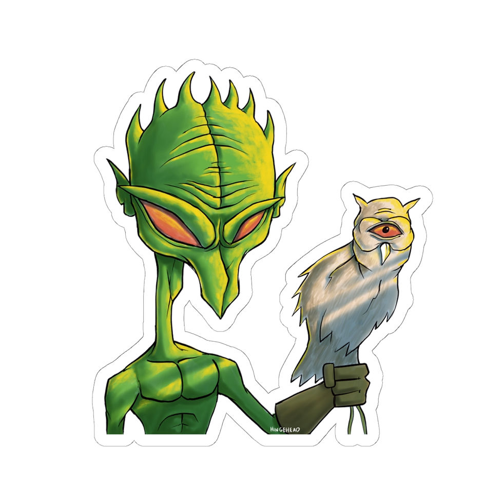 Thumbnail: Alien With Owl