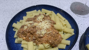 Rigatoni with salsiccia and ricotta