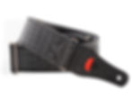 Right On Straps Talisman Collection guitar strap in Black Alligator