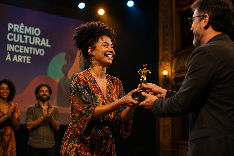 Receita Federal reconhece isenção de IRPF para premiações culturais da Lei Paulo Gustavo