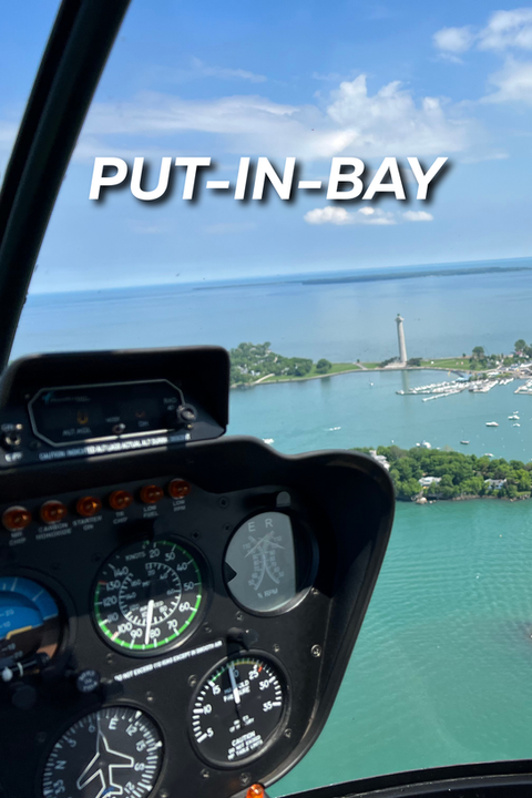Helicopter Tour Over Put-in-Bay