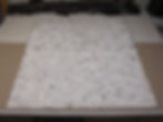 Solid White Patchwork Rug