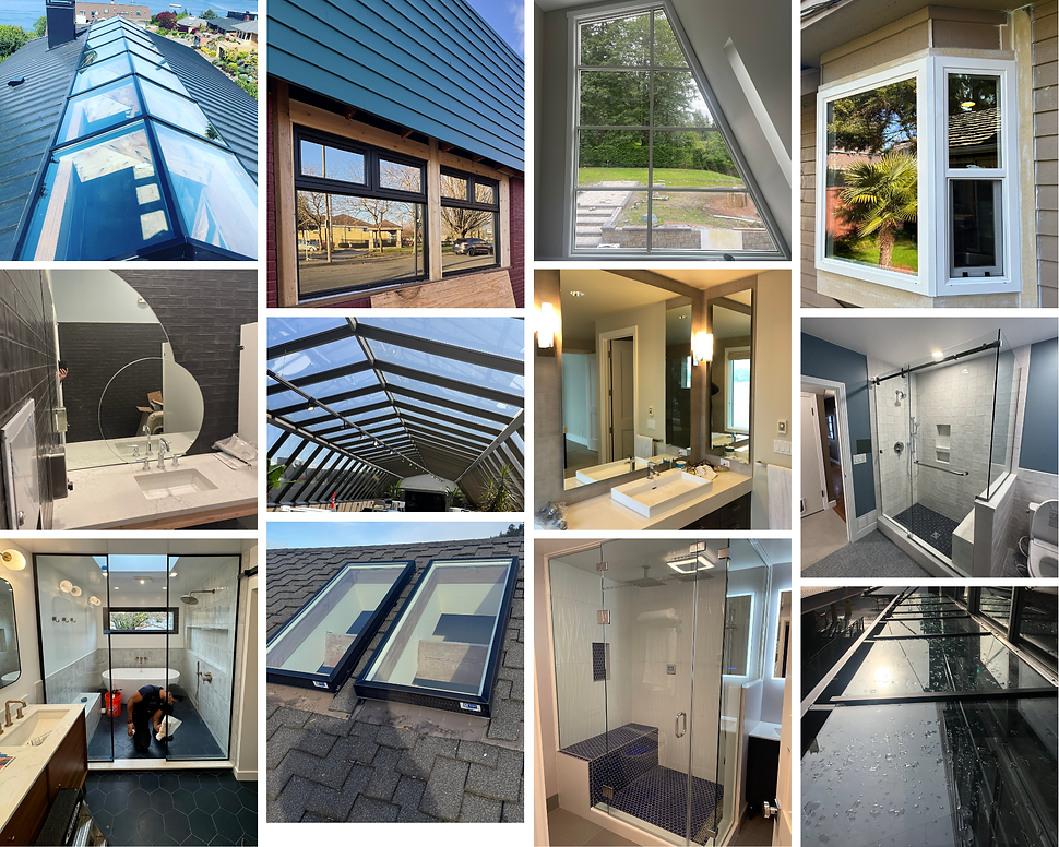 Custom Glass Installation in Seattle and King County